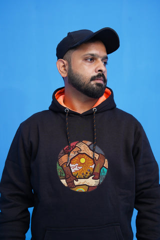 Circular Unity Hoodie – Together, We Rise 🙌 streetwear Edition