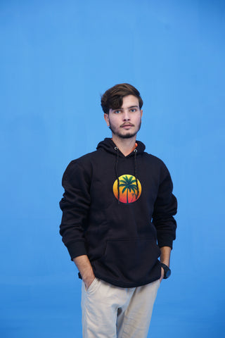 Palm Tree Hoodie – Island Vibes Streetwear Edition 🌴☀️🖤