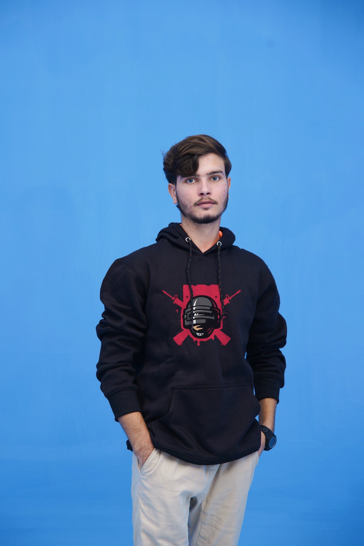 PUBG Champion Soldier Hoodie  – Bold Winter Streetwear Edition