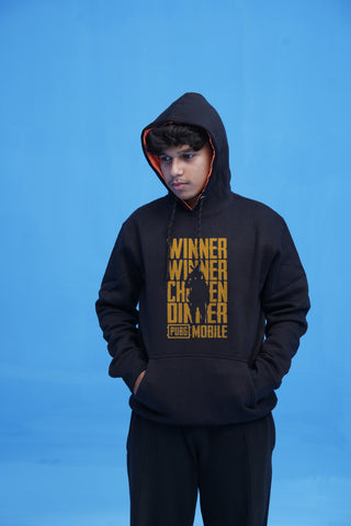 PUBG WINNER Soldier Hoodie  – Bold Winter Streetwear Edition