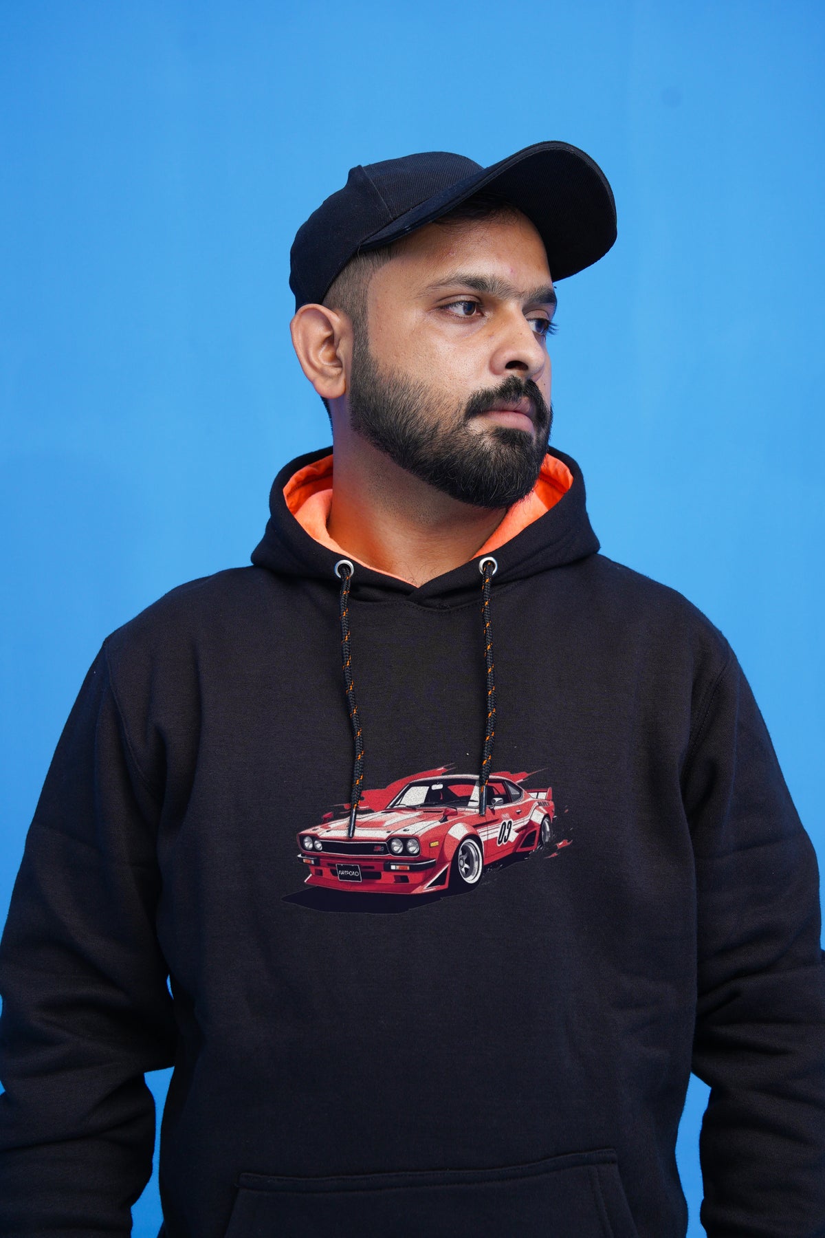 Black Racing Car Hoodie – Speed Limit Streetwear Edition 🏎️🔥💨