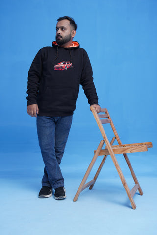 Black Racing Car Hoodie – Speed Limit Streetwear Edition 🏎️🔥💨