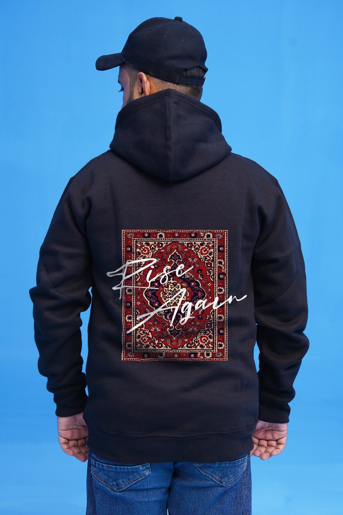 Rise Again Hoodie – Rooted ✌️ in Culture Hoodie Streetwear Edition