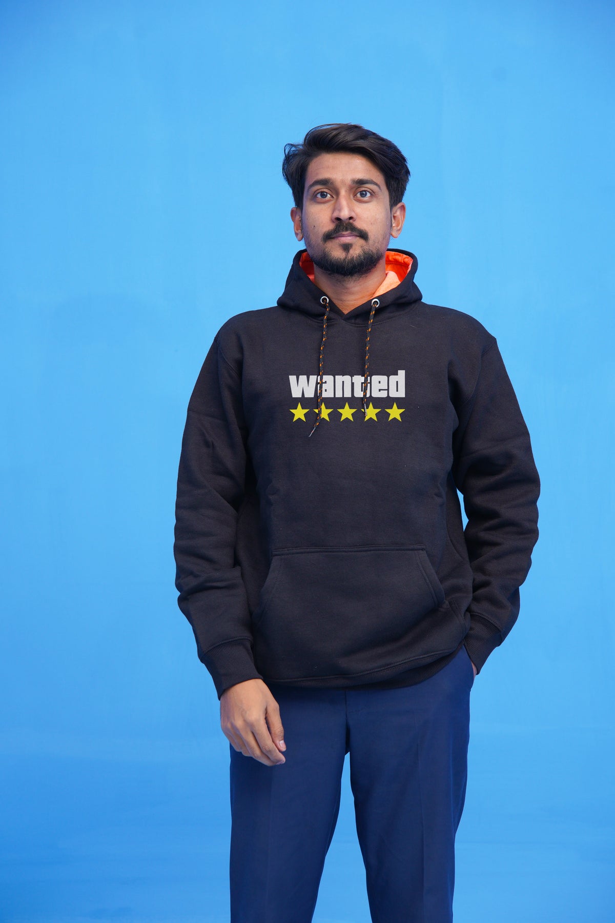 WANTED ★★★★★ Hoodie – Bold Winter Streetwear Edition